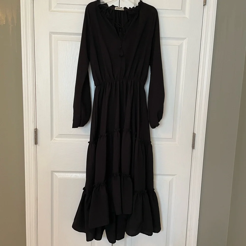 Joyfolie Shlee dress in black - Picture 5 of 8